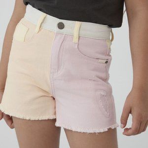 Pink Denim Short